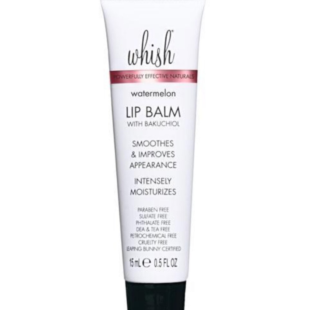 NWT whish watermelon lip balm with bakuchiol
